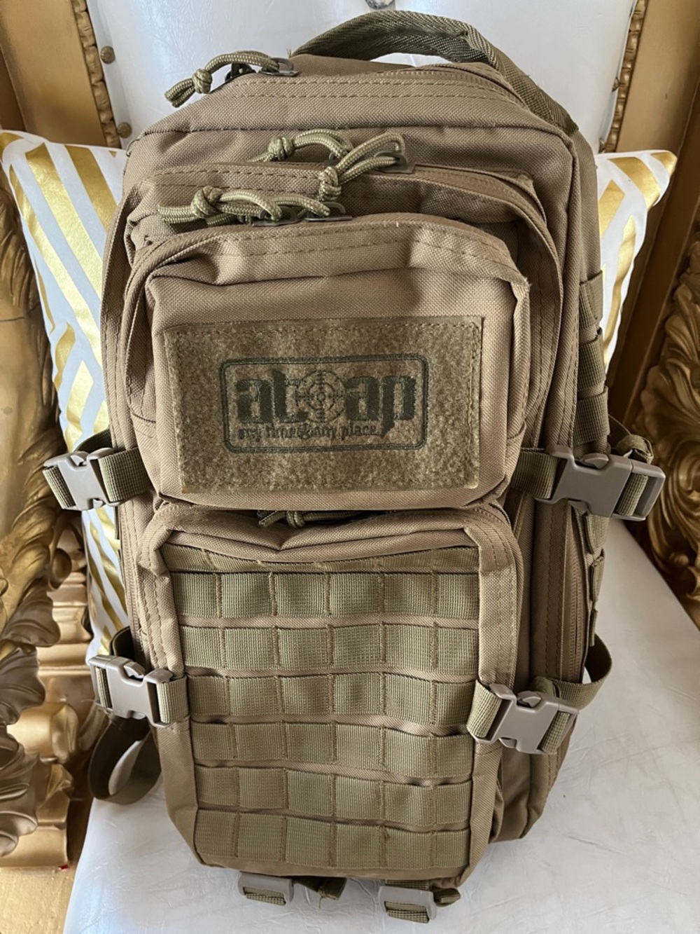 Military Tactical Men's Backpack - Coyote Brown